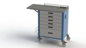 20-40 Unit Medication Trolley